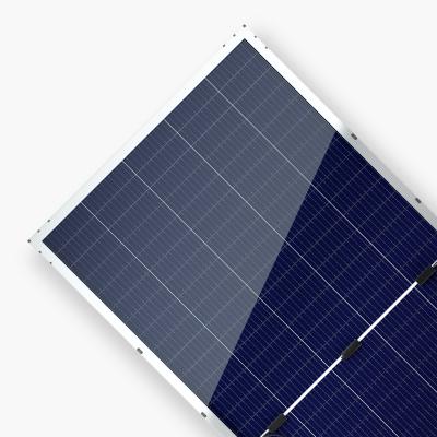 bảng điều khiển năng lượng mặt trời PERC đơn kính hai mặt kính hai mặt thương mại 500w